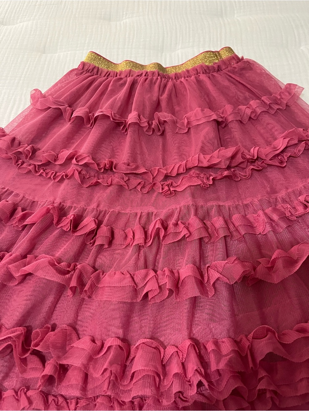 Mini Boden girls frilly skirt